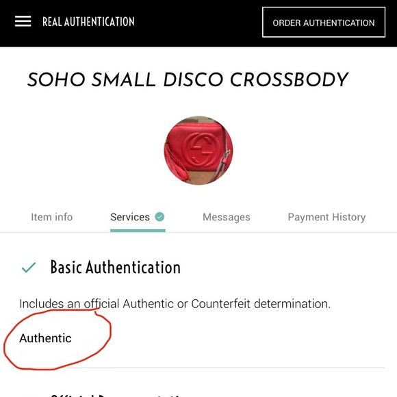 Gucci red soho disco crossbody bag - Picture 6 of 8